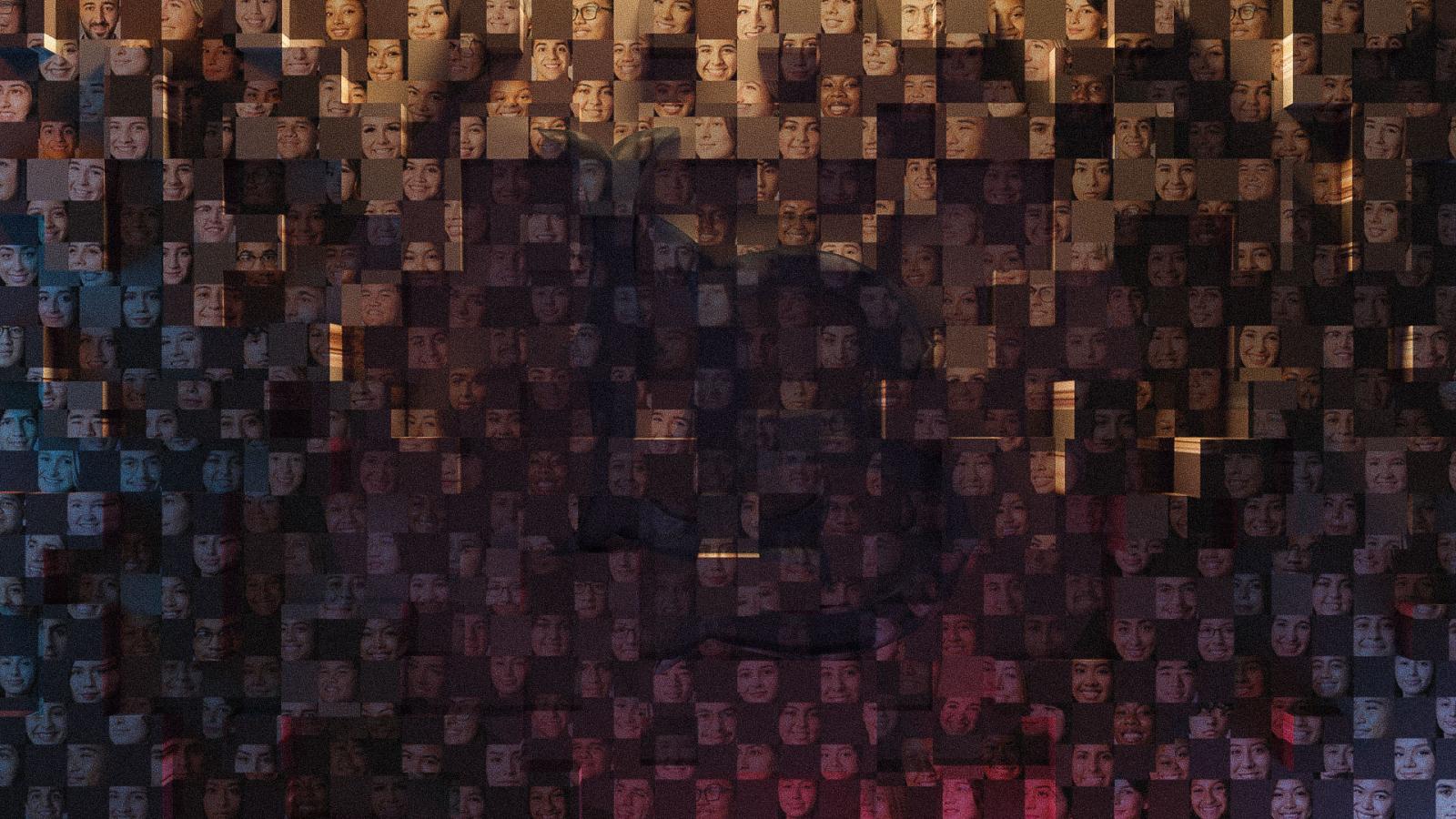 COLLAGE of faces