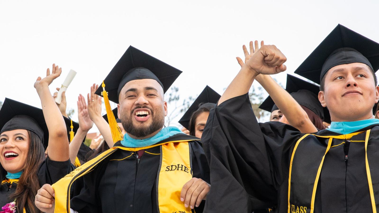 Graduates celebrate at College of Ed Commencement