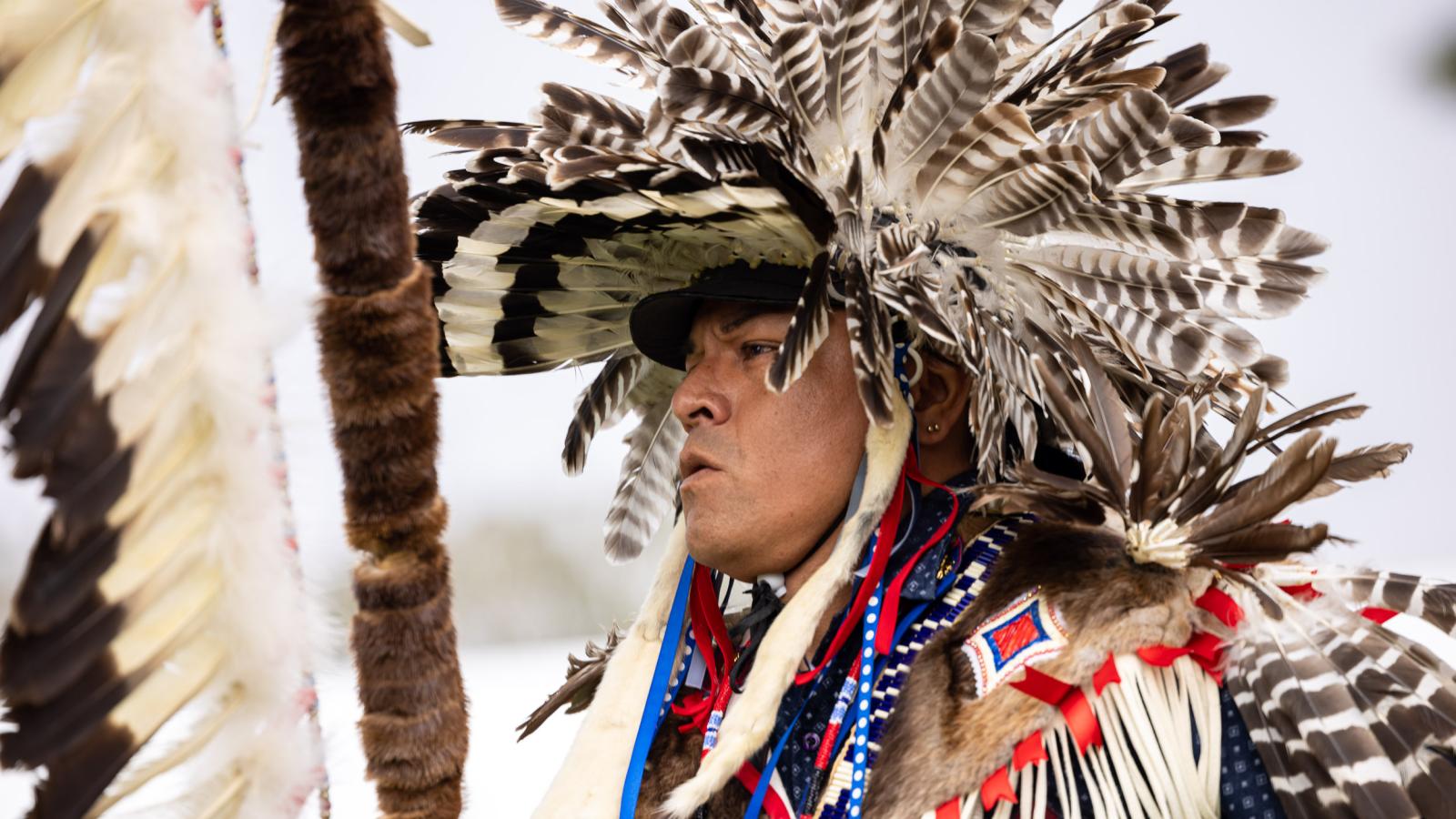 Dancer at CSULB Pow Wow 2023