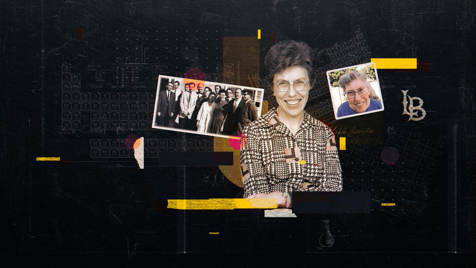 Collage of late professor Dot Goldish