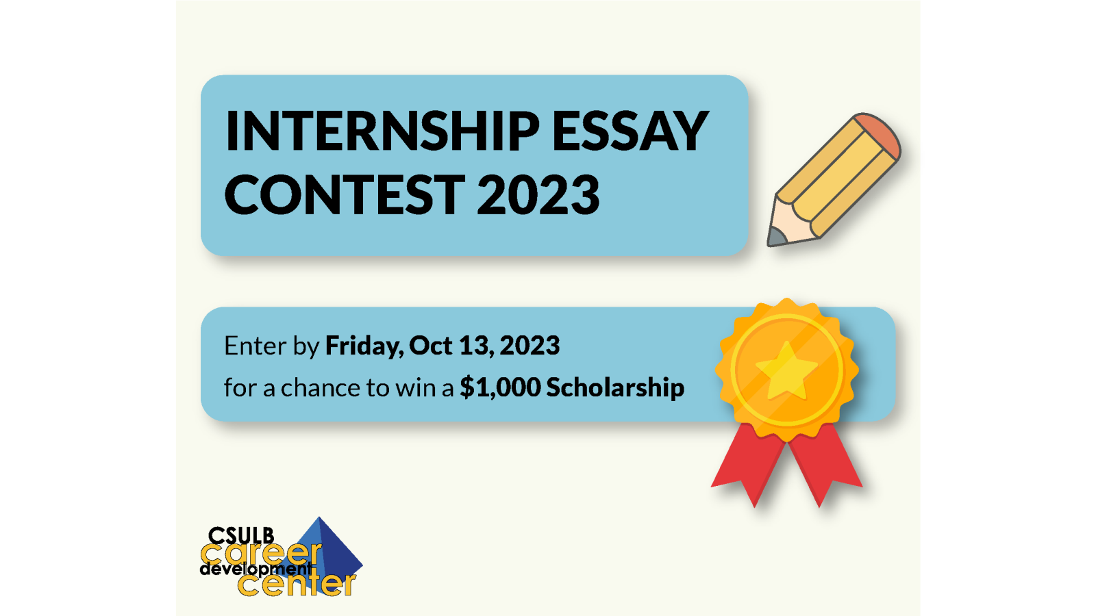 Internship Essay Contest 2023 Enter by Friday, Oct 13, 2023 for a chance to win a $1,000 Scholarship