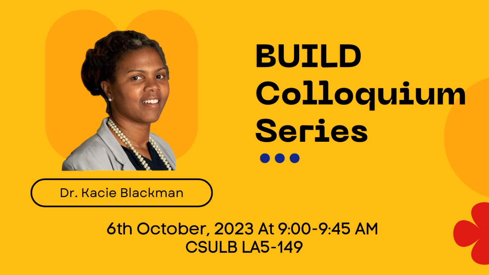 Banner Colloquium Series - Dr Kacie Blackman