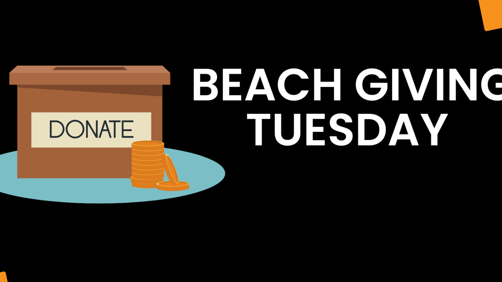 Beach Giving Tuesday - Banner