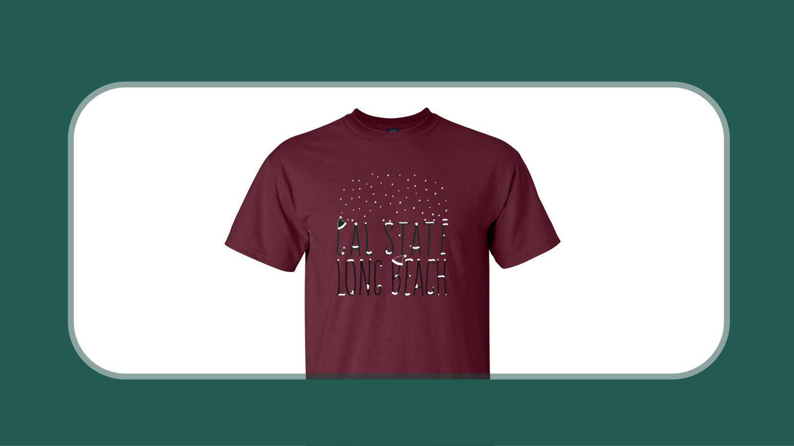 December T-shirt of the month. 