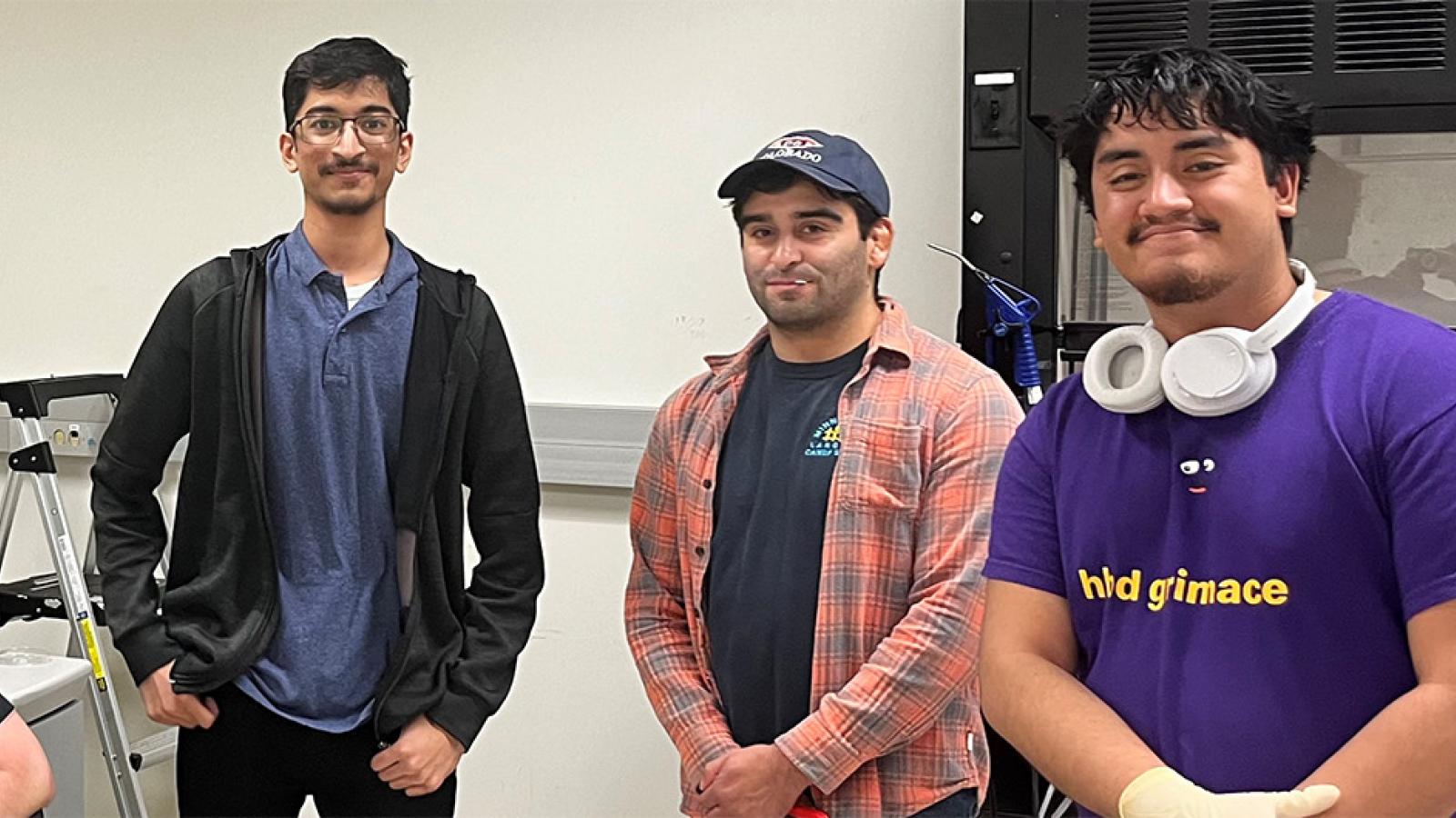 CSULB students at a site visit
