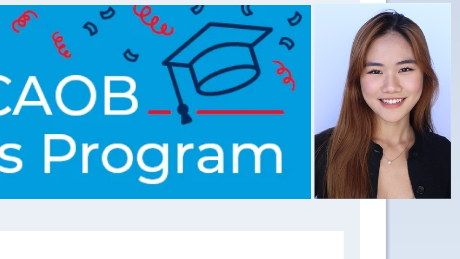 PCAOB Scholars Program Kayla Doan 