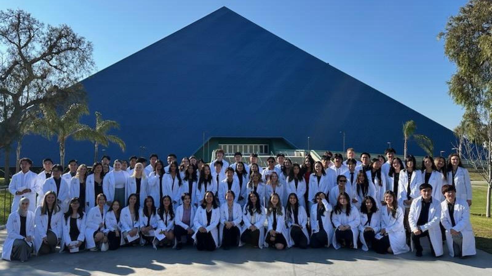 nursing students group shot