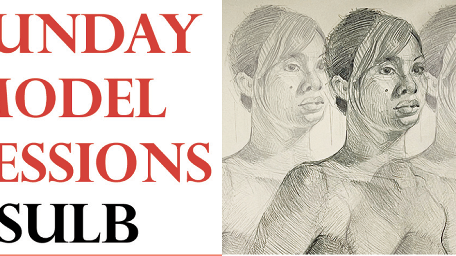 CSULB Drawing Painting Club Sunday Model Session banner