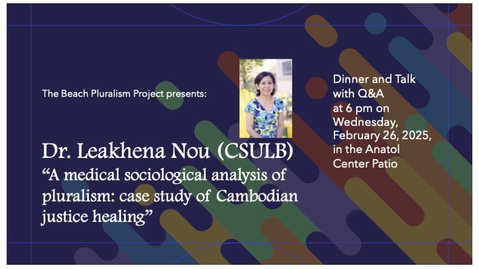 poster for Dr Nou talk 