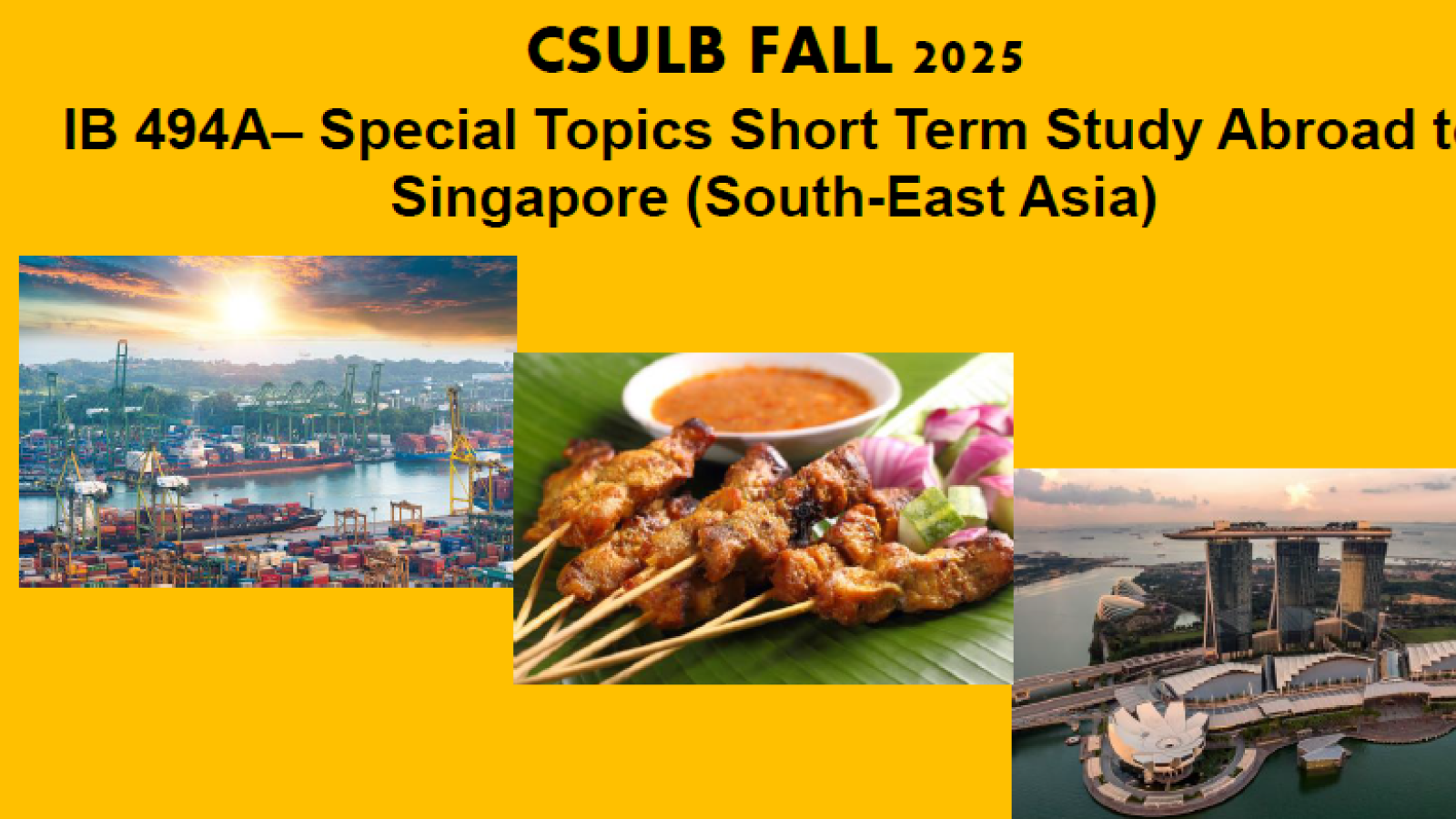 IB 494A Internatonal Special Topic Short Term study abroad 2025