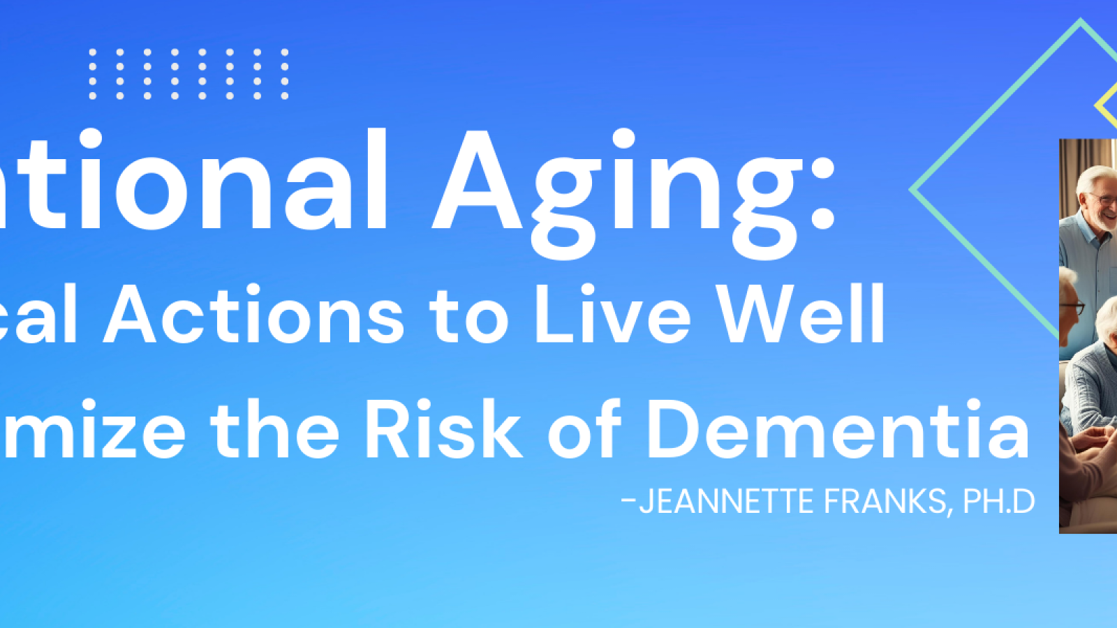Intentional Aging Banner