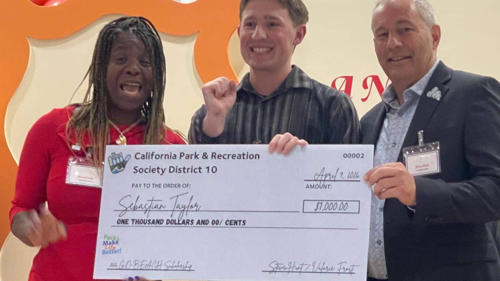 Scholarship winner