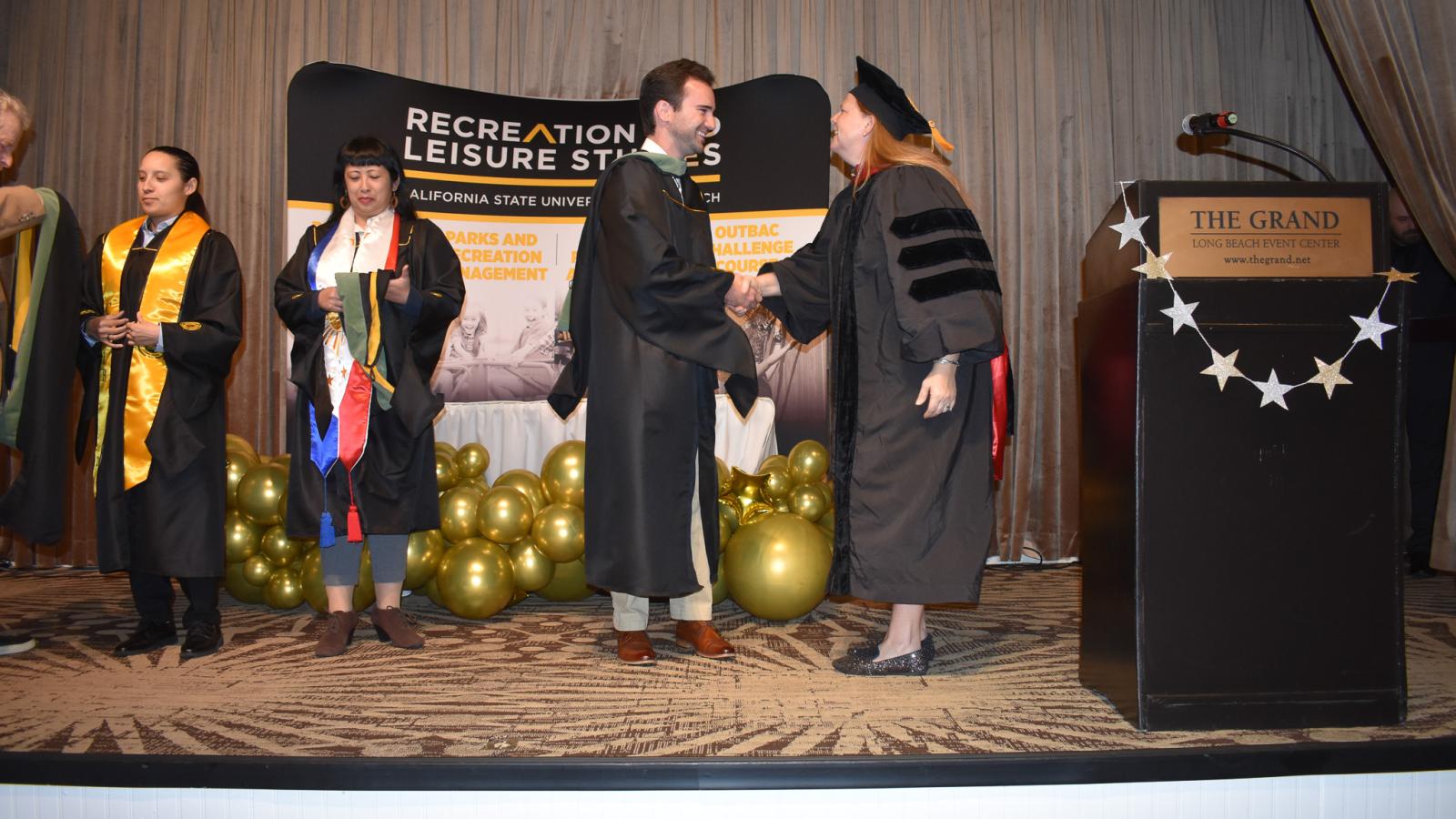 Graduation award recipient