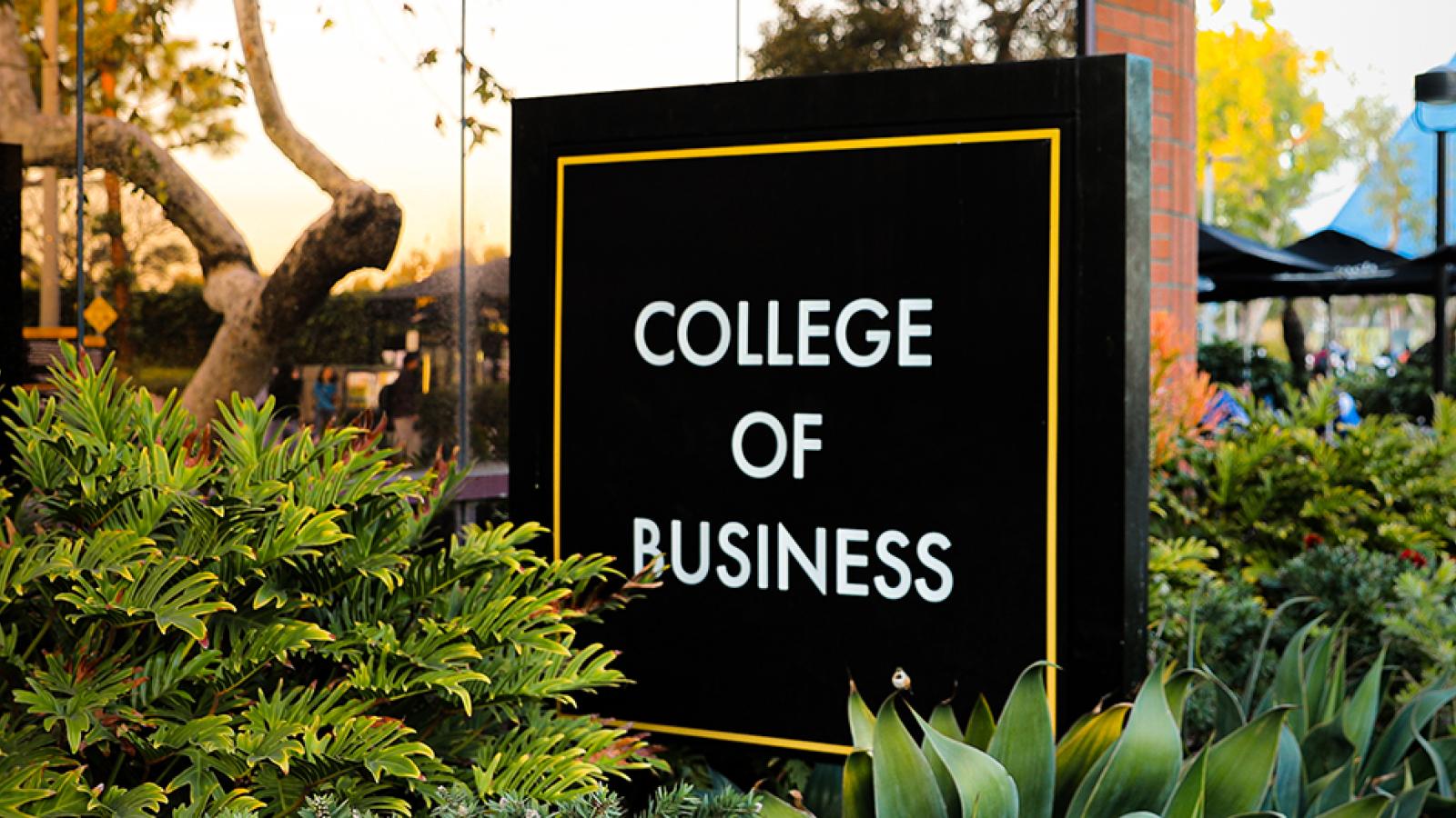 College of Business Offical Banner CSULB