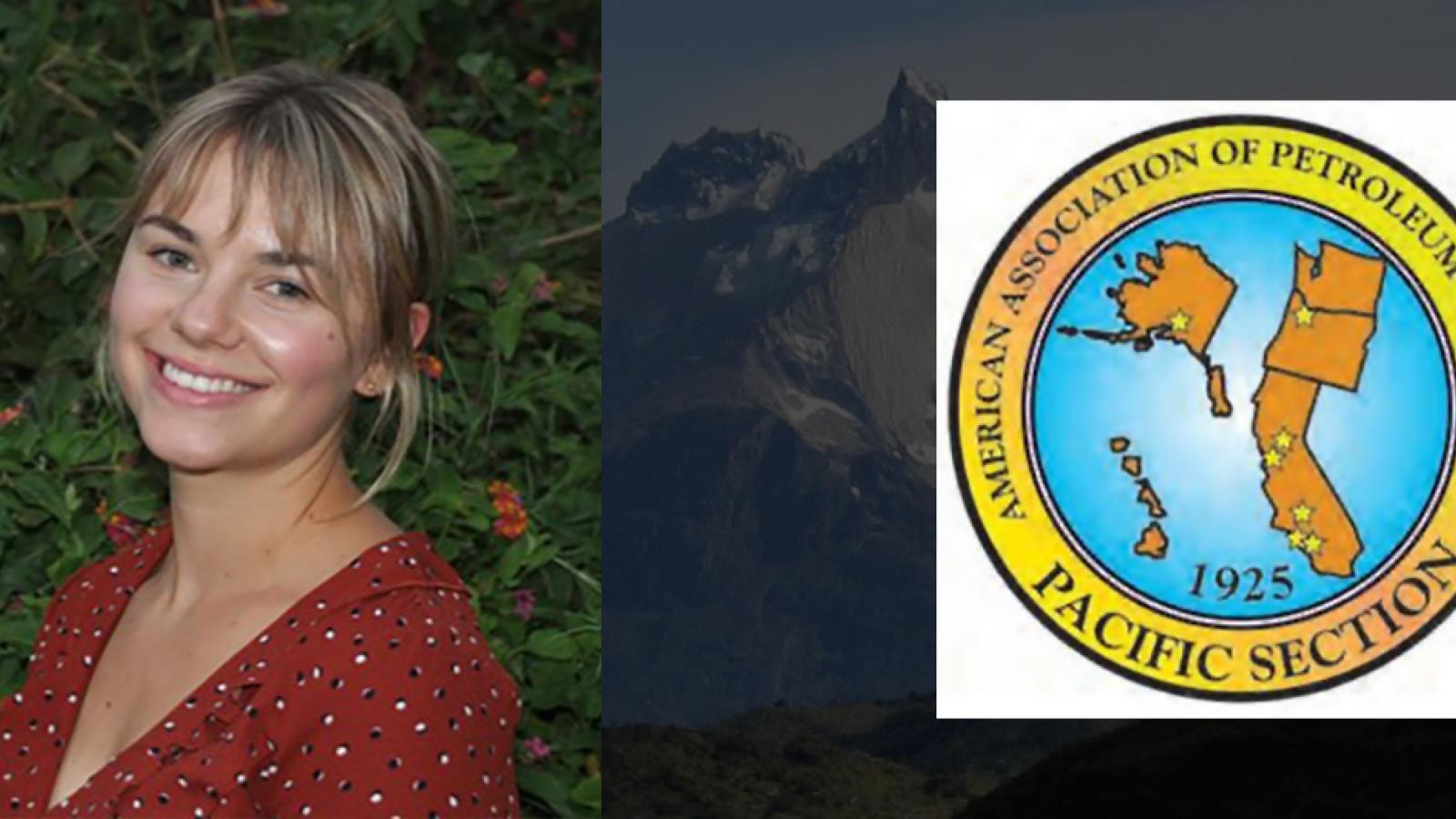 Megan Mortimer-Lamb and the Pacific Section of the American Assoiation of Petroleum Geologists