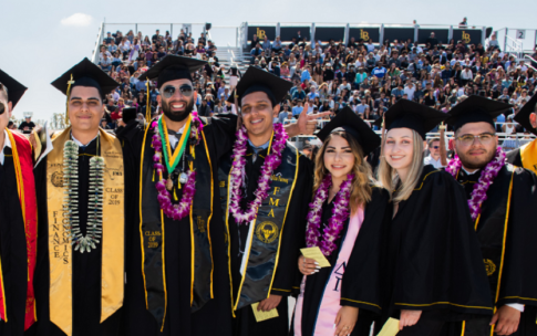 Scholarships Graduations College of Business students