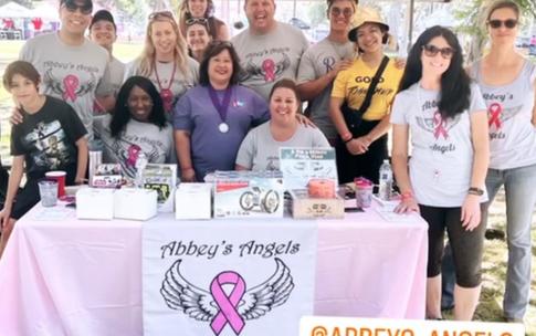 Abbeys Angles Cancer Relay for Life team of people 2022
