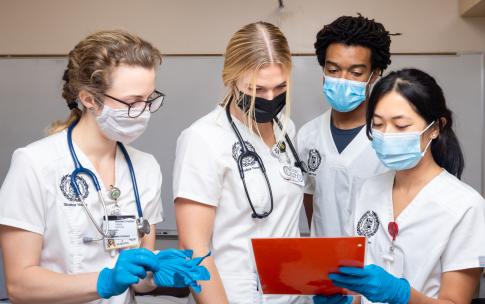 Nursing students at CSULB