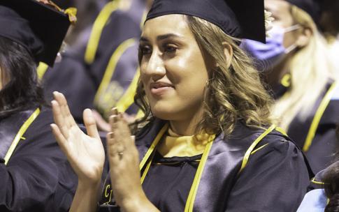 Latina student graduates from CSULB