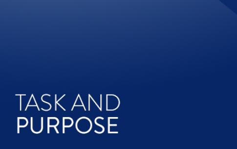 Task and Purpose 