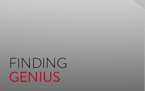 Finding Genius