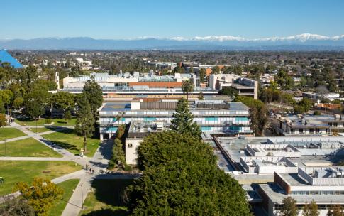 Campus overhead view