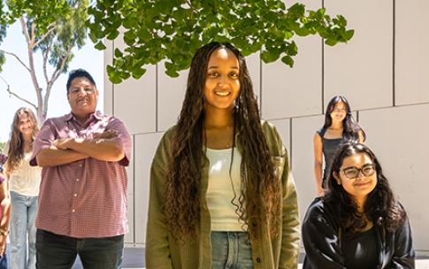 CSULB PRO-Health students with Professor Guido Urizar