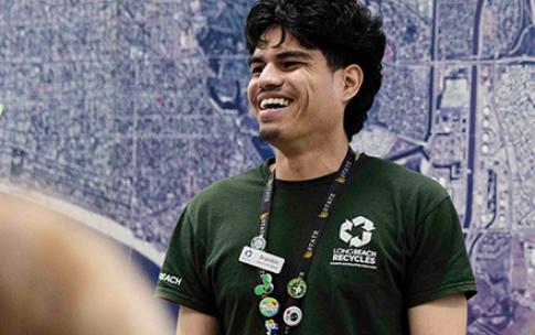 College Corps @ The Beach alumnus Brandon Contreras