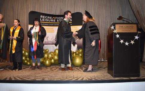 Graduation award recipient