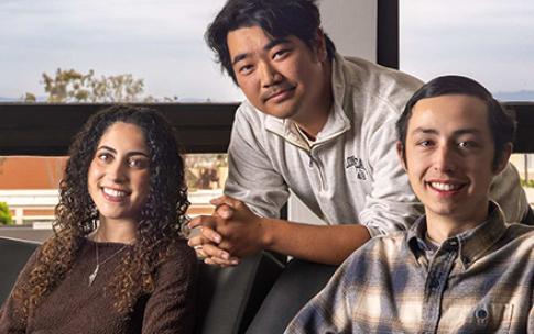 Three CSULB students who completed the Mediation Certificate Program