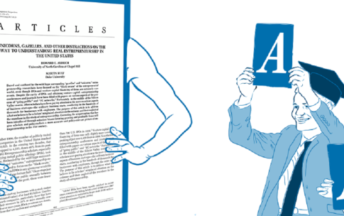 A is an A Academic Research Grading