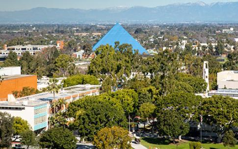Long range campus view