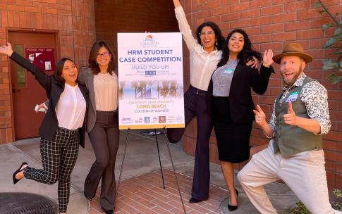 2022 Case Competition COB people jumping