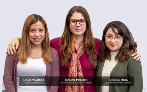 Leslie Valdivia , Jeanine Pociask,, Melissa Mata