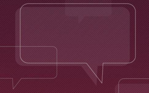 conversation bubbles