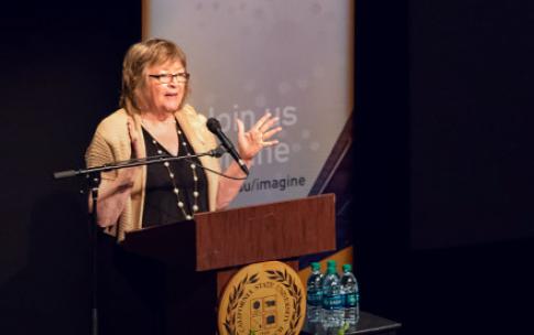 President Conoley at Convocation