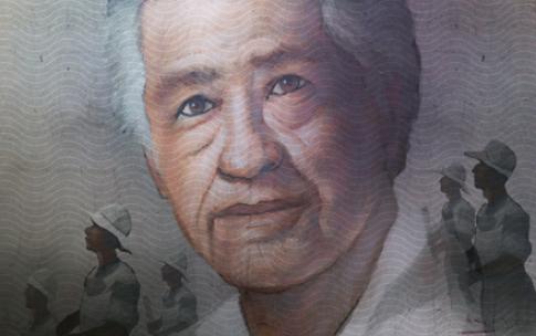 Cesar Chavez illustration