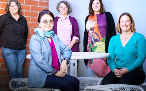 Five CNSM women chairs 