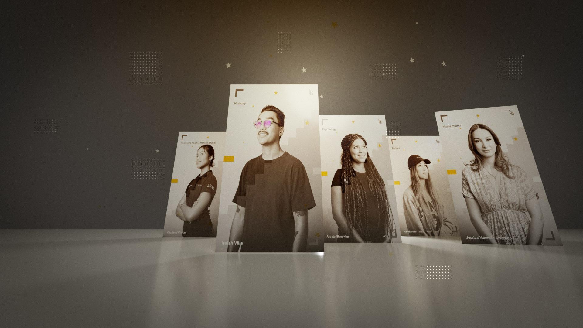 First generation student portraits