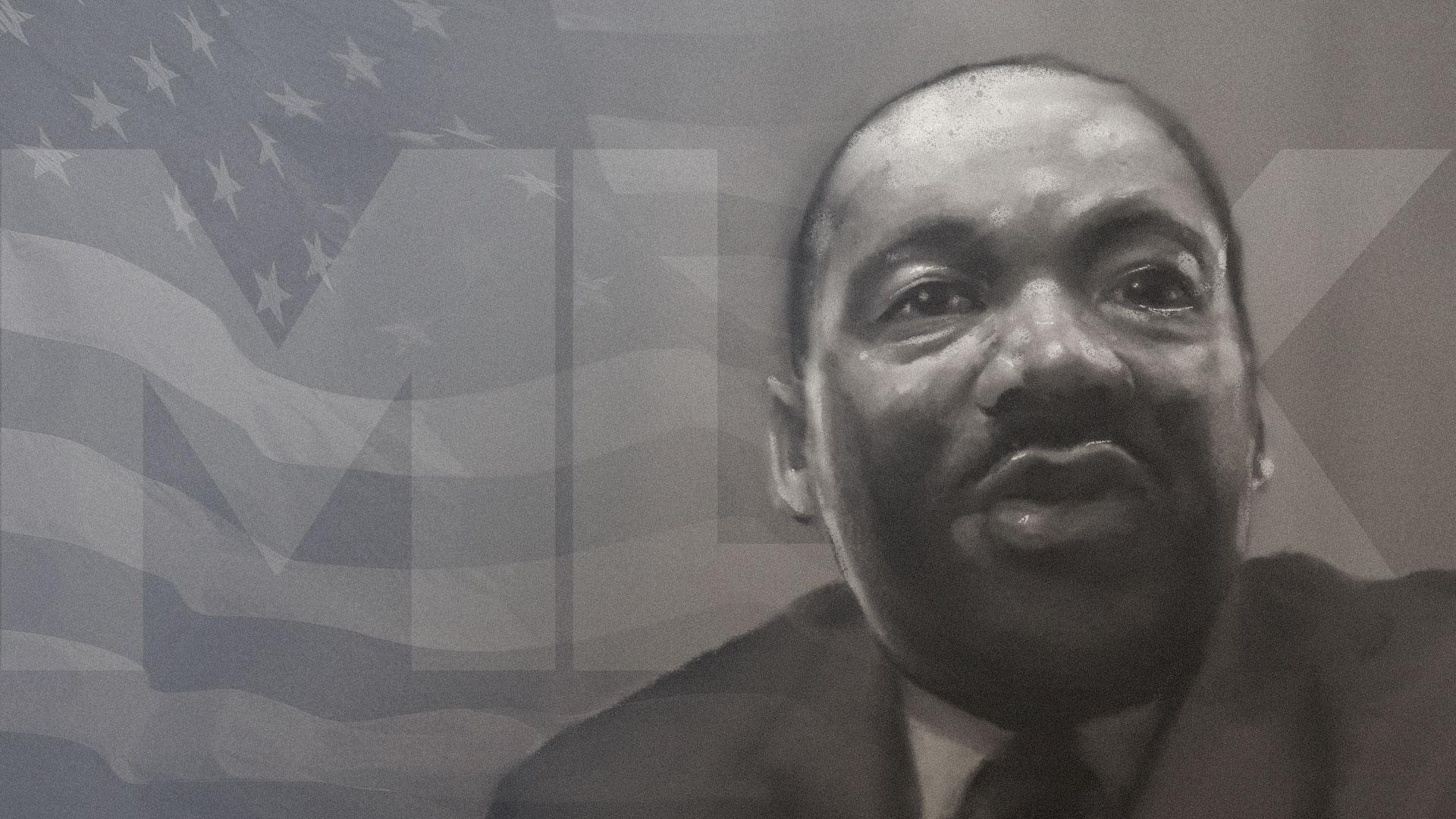 MLK portrait
