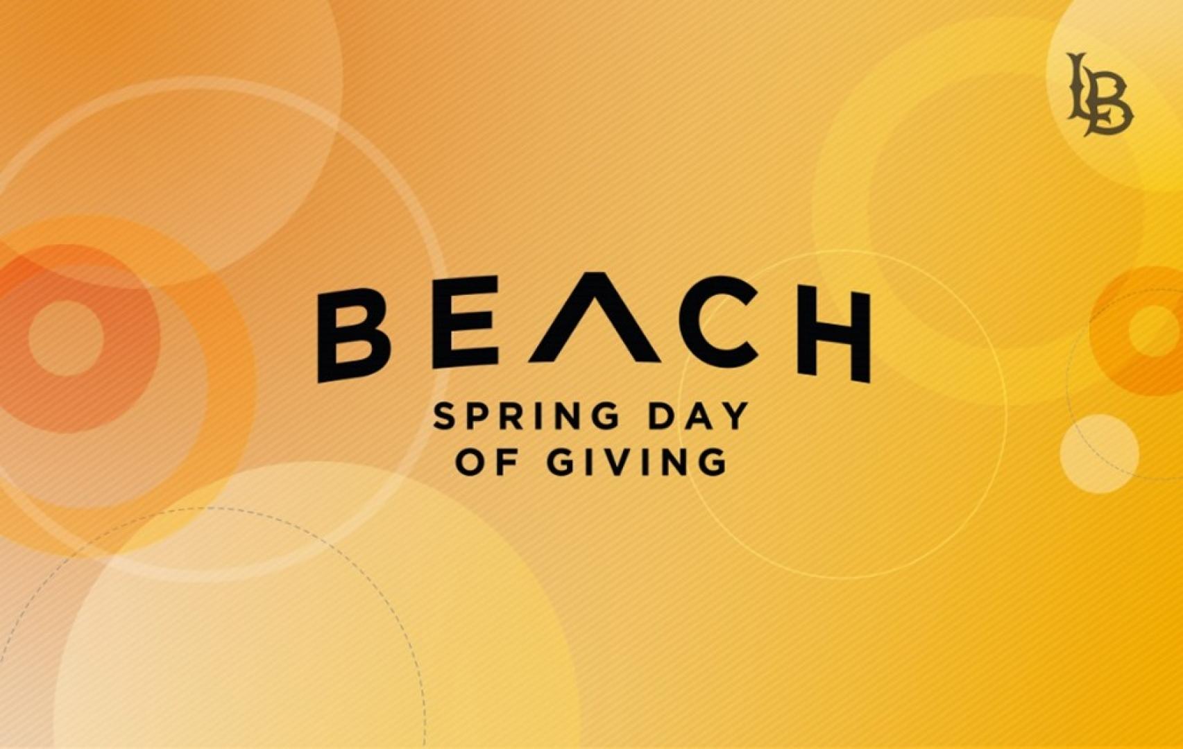 Beach Spring Day of Giving
