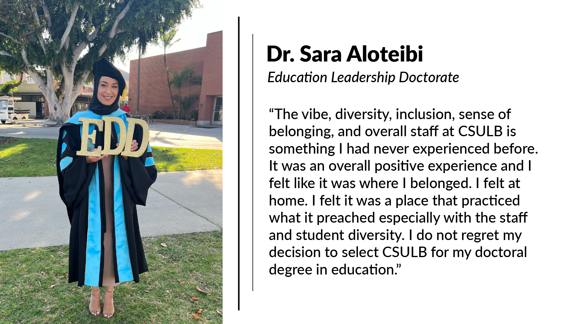 Dr. Sara Aloteibi Testimonial