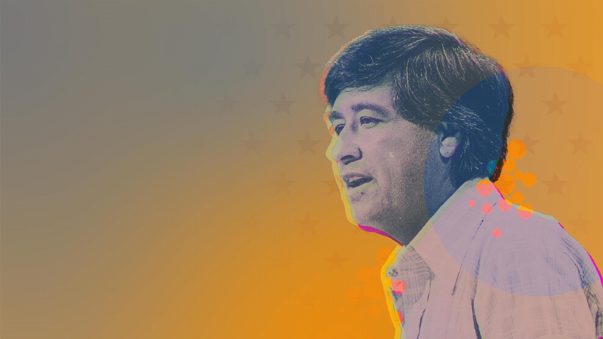 Illustration of Cesar Chavez