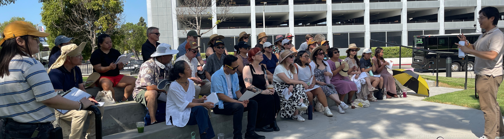 Faculty and Staff Political Community tour of orange county's little saigon
