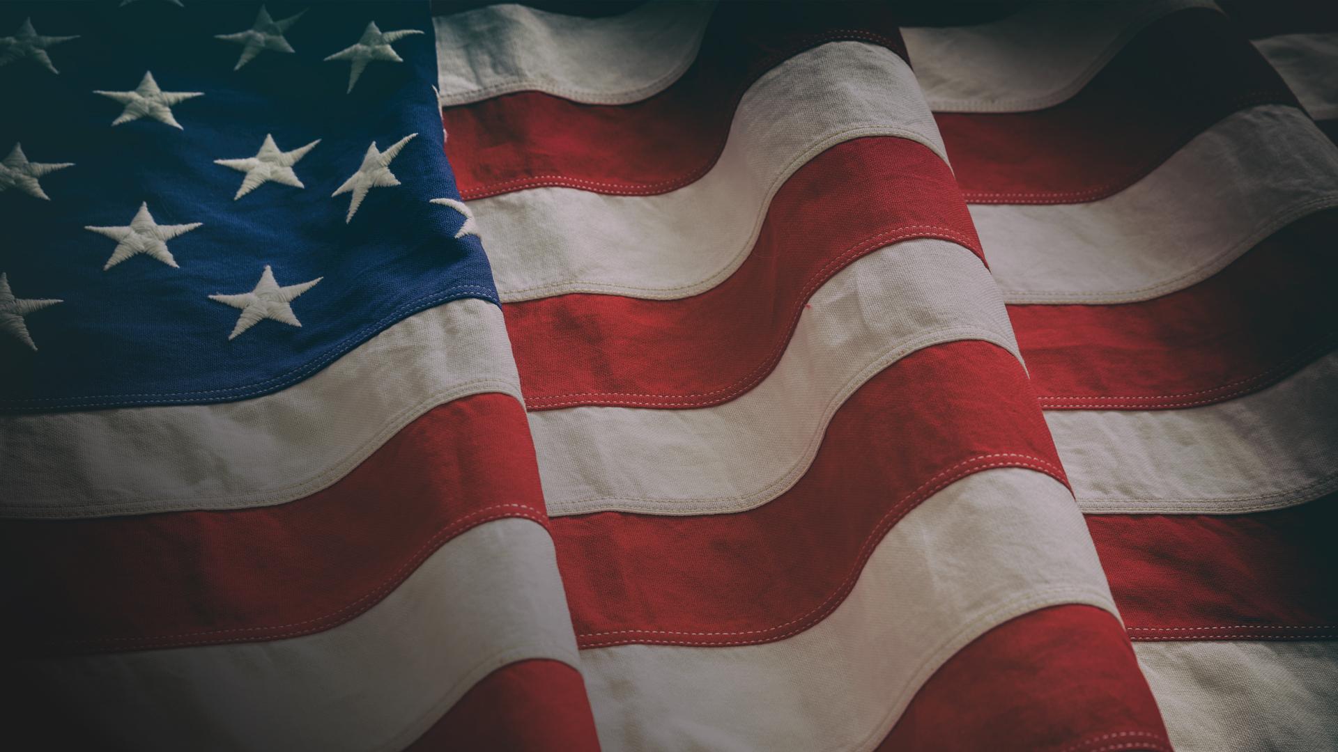 Flag image for Veterans Day holiday 