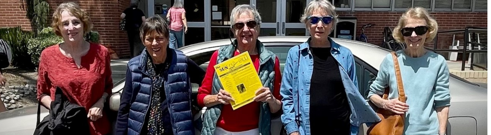Seniors carpooling