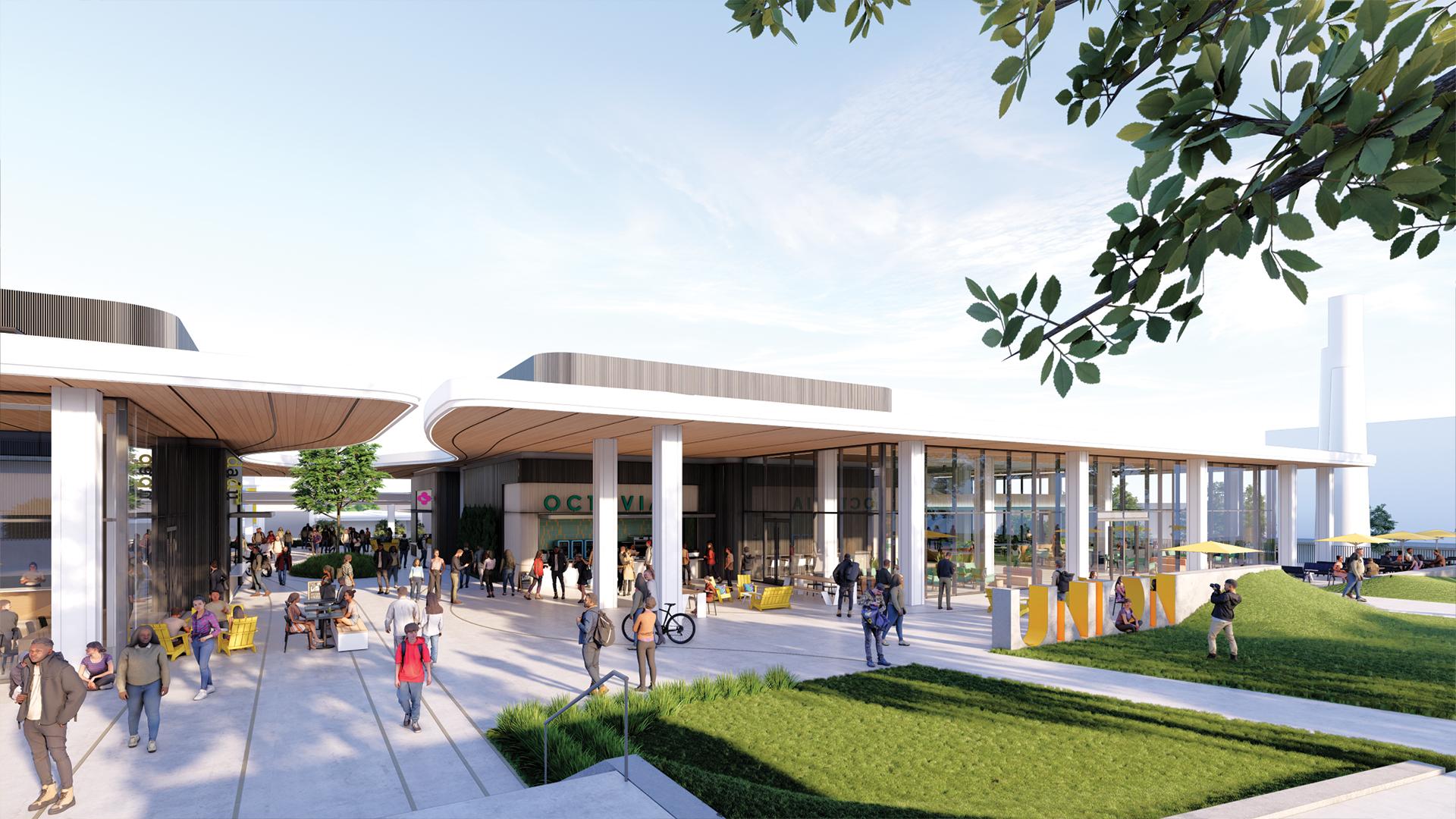 New University Student Union rendering