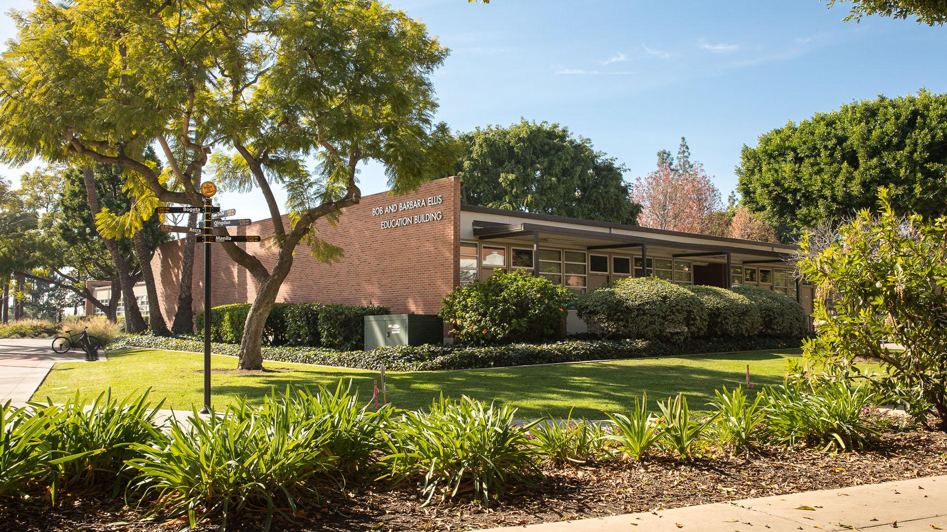 The College of Education building on the CSULB campus