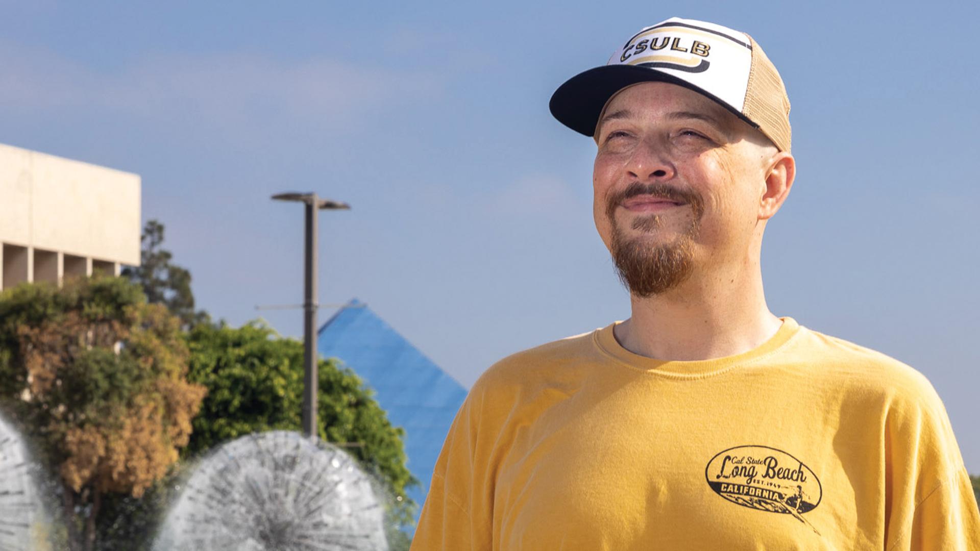 CSULB physics student Andrew George