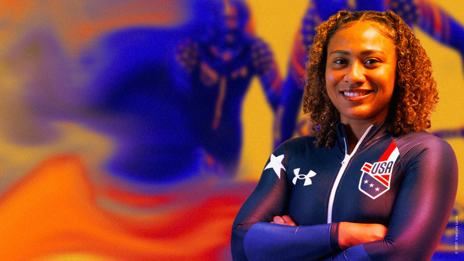 Olympic bobsledder Azaria Hill '20